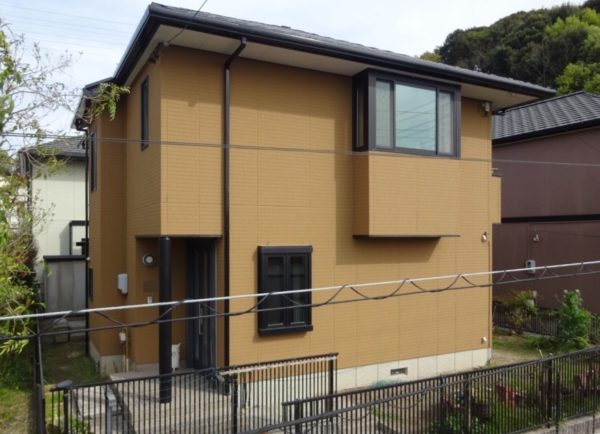 積水ハウス様施工のお住まいの外壁塗装施工事例　豊田市市木町 S様邸 　リフォームスタジオニシヤマ