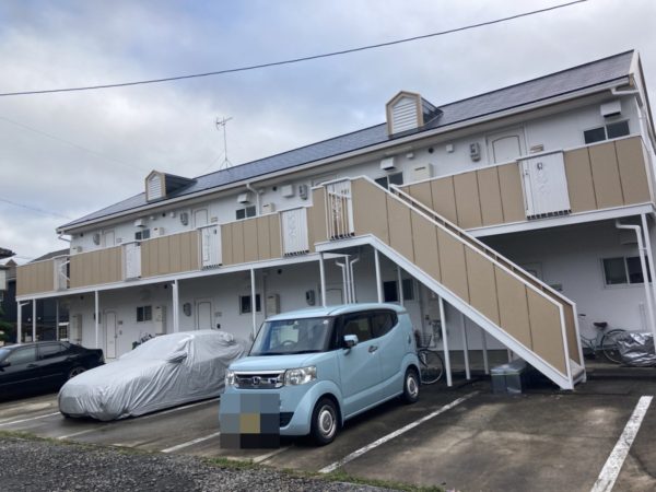 アパートの屋根外壁塗装工事事例 豊田市井上町 M様邸 リフォームスタジオニシヤマ